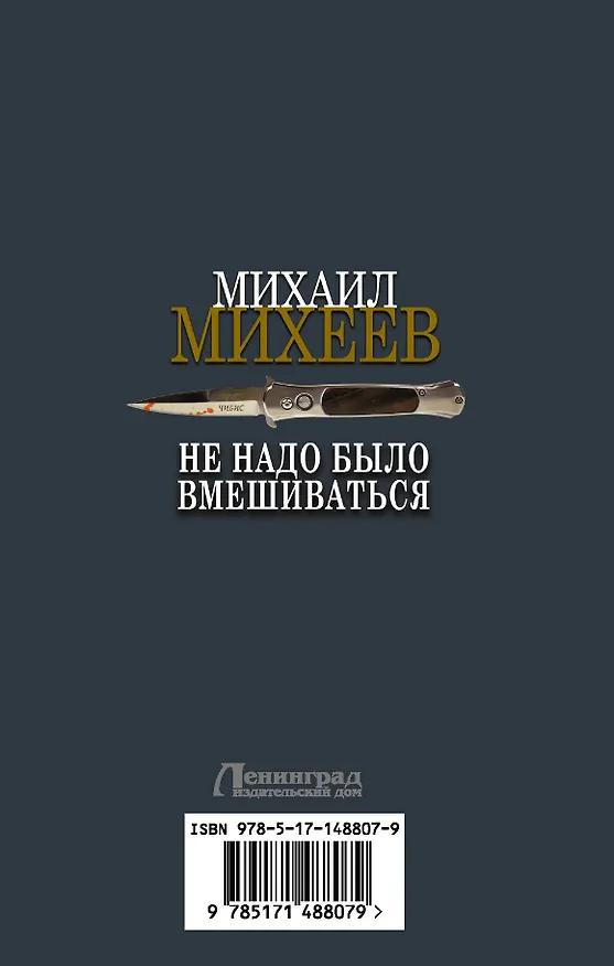 Книга Не надо было вмешиваться: роман (Михаил Михеев) — 2