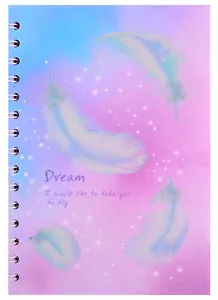 Тетрадь в клетку Hai Bin, Feather, 80 листов