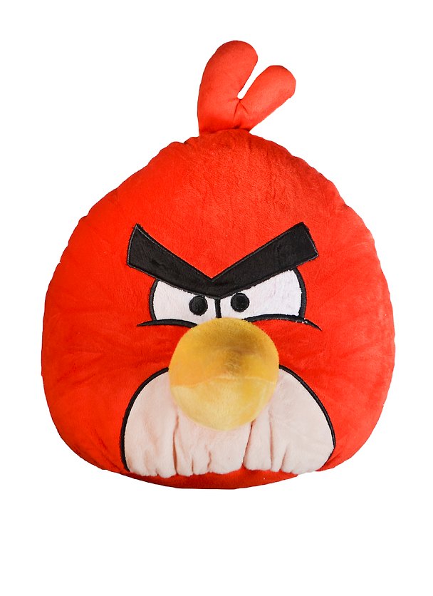 Декоративная подушка Angry Birds Красная птица / Red bird (ABR12) (30х25) 2366750 — 1