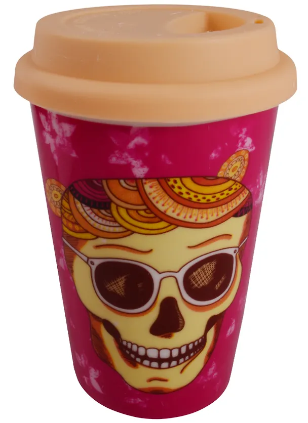 Стакан керамический Funny Skull (ПВХ бокс) 2580895 — 1