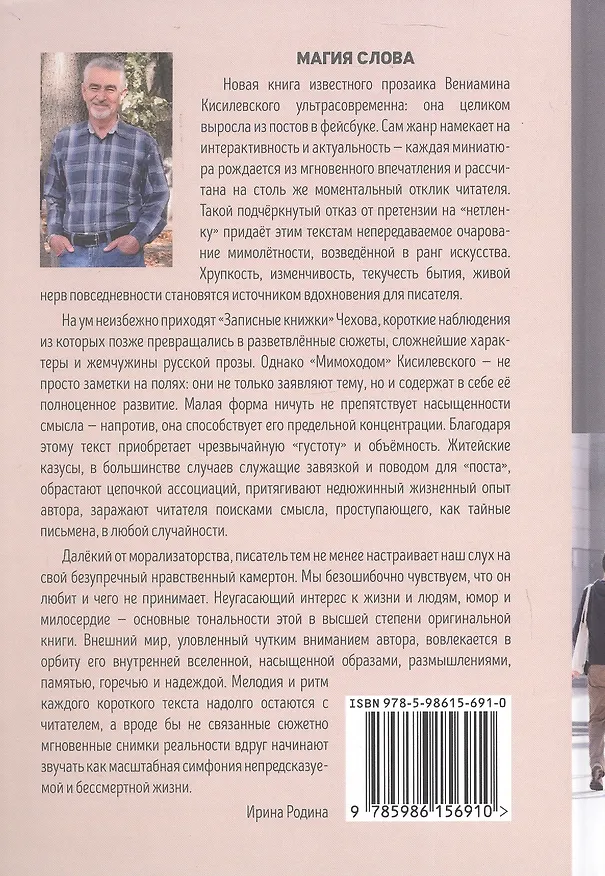 Книга Мимоходом (Вениамин Кисилевский) — 2