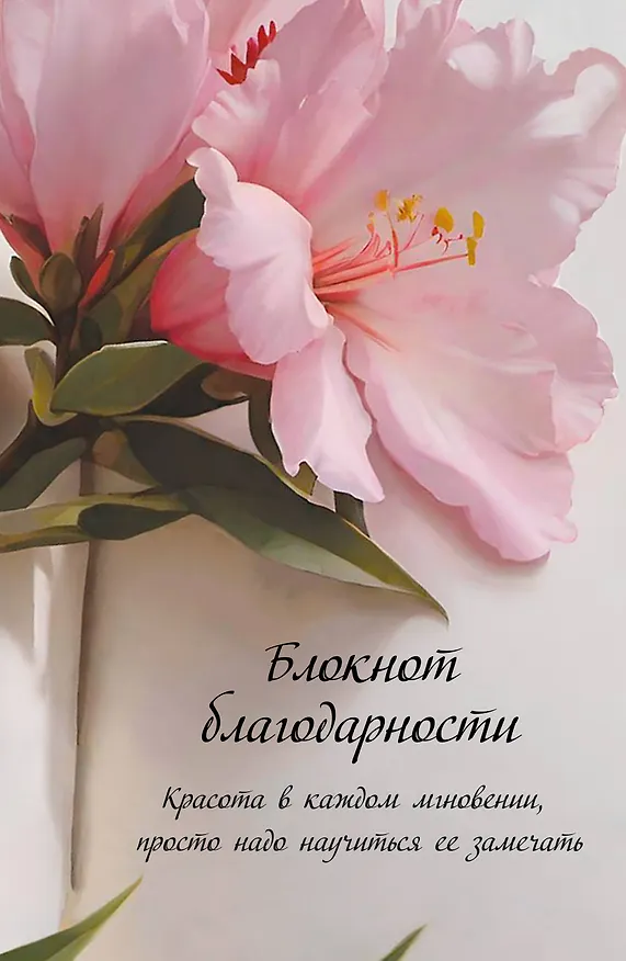 Ежедневник недатированный «Блокнот благодарности» А5, 64 листа, Эксмо 3077036 — 1