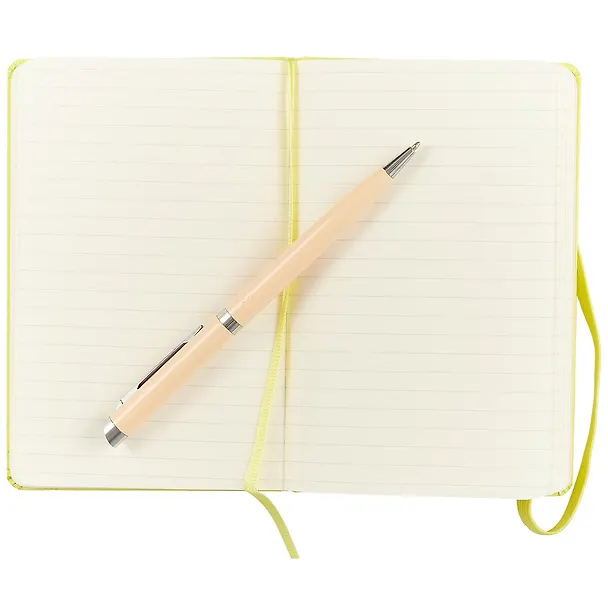 Записная книжка «Classic Pocket» А6, 96 листов в линейку, жёлтая, Moleskine 240926 — 3