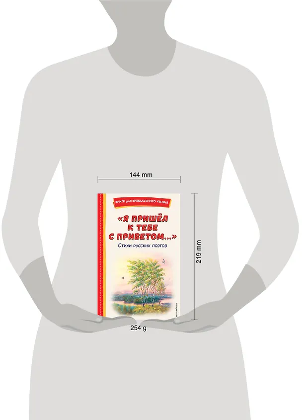 Книга "Я пришёл к тебе с приветом...". Стихи русских поэтов (ил. В. Канивца) (Афанасий Фет, Федор Тютчев, Александр Пушкин) — 19