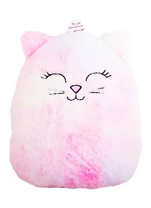 Мягкая игрушка Котик, единорог градиент (38х30)