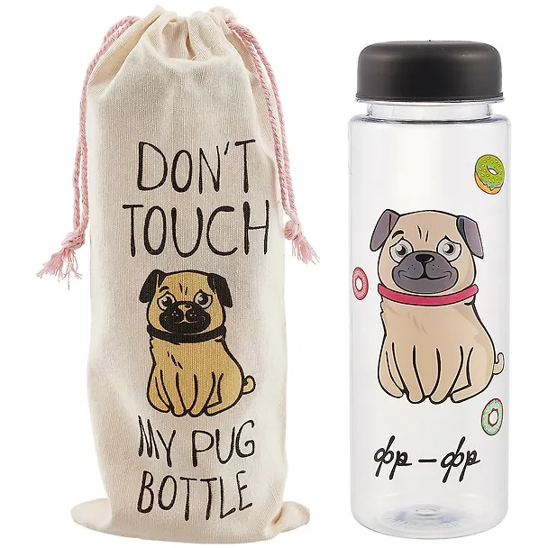 Бутылочка My Pug bottle с сумочкой (500 мл) (12-Unicorn-MF-007) 2712718 — 1