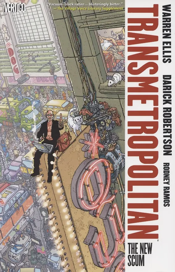 Книга Transmetropolitan. Volume 4. The New Scum (Уоррен Эллис) — 1