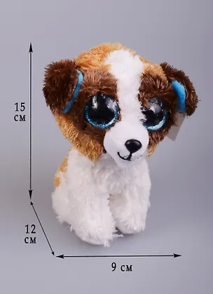 Мягкая игрушка Щенок бело-рыжий, 15см (11-01060-10-6) 2574247