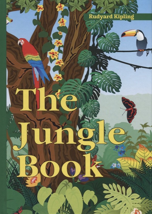 Книга The Jungle Book = Книга джунглей: сборник рассказов на англ.яз (Редьярд Киплинг) — 1