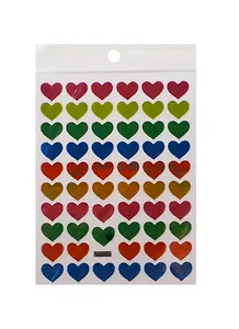 Набор для творчества Наклейки бумажные Сердечки (YXX-084) (11098202)