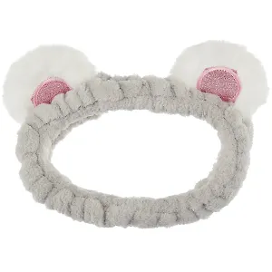 Повязка для головы Ушки (глиттер) (плюш) (12-102095-1012-4)