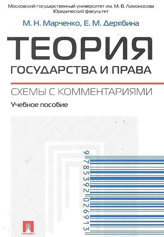 

Теория государства и права. Схемы с комментариями: учебное пособие