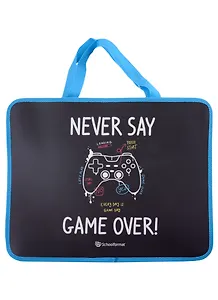 Папка для тетрадей А4 "GAMING" 33*26*7,5см, молния, пластик