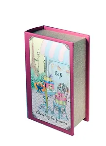Сувенир Феникс Шкатулка из МДФ Парижское кафе  (17*11*5см), 32933