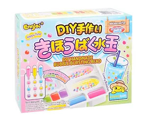 Конфета карамельная "Сделай сам" Bubble bursting bead Лопающиеся пузырьки, 14г