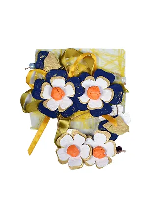 Декор Ночные цветы из бумаг ручного отлива (00008519) (16х16см) (упаковка) 2393307