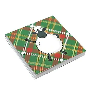 Блок бумаги в диспенсере 7,5*7,5см самокл. "Овечка" 7575SHEEP2-50