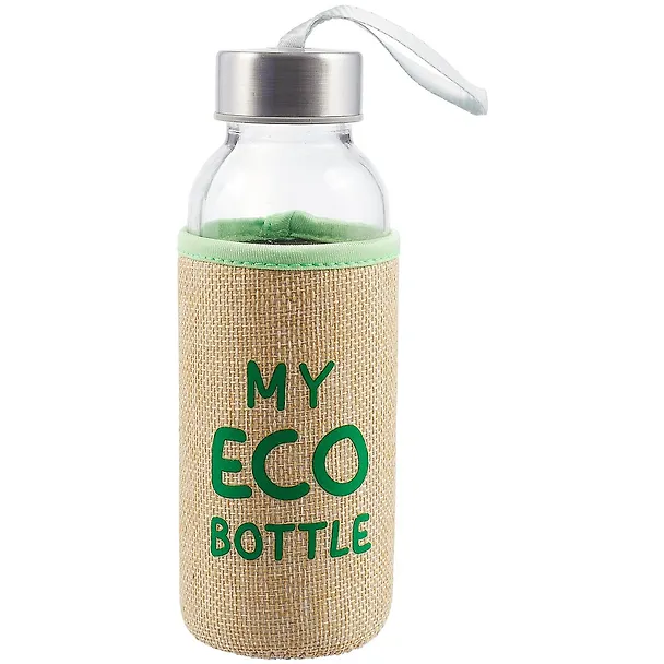 Бутылка в чехле джут My Eco Bottle (300мл) (стекло) (12-07599-7014) 2853761 — 1