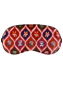 Маска для сна Узоры сова лиса енот (коробка) 12-37534-SM-5