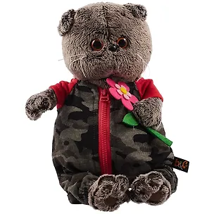 Игрушка мягкая Budi Basa, Басик в камуфляжном комбинезоне Ks22-140 2782262
