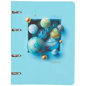 Тетрадь на кольцах в клетку Listoff, "My dreams. Дизайн 14", 100 листов