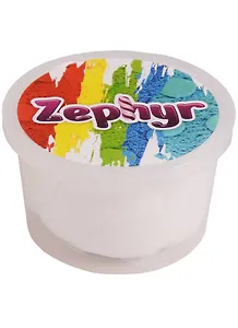 Кинетический пластилин, Zephyr, Зефир Полярный Миша белый, 150гр.