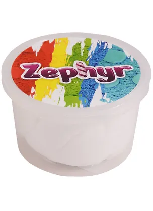 Кинетический пластилин, Zephyr, Зефир Полярный Миша белый, 150гр. 2605761