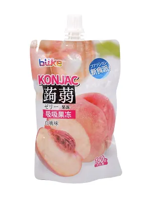 Желе BLIKE Конняку со вкусом персика, 160г 3015641