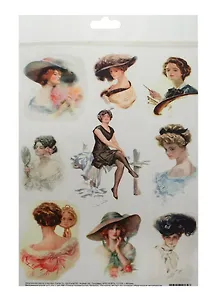 Декупажная карта Harrison Fisher 3 (A4) (Karal130)