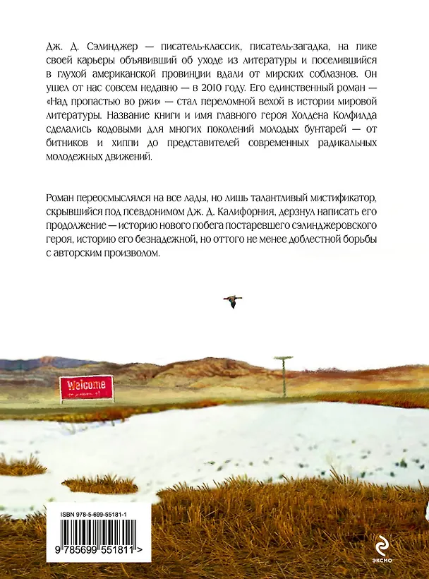 Книга Вечером во ржи: 60 лет спустя (Джон Дэвид Калифорния) — 2