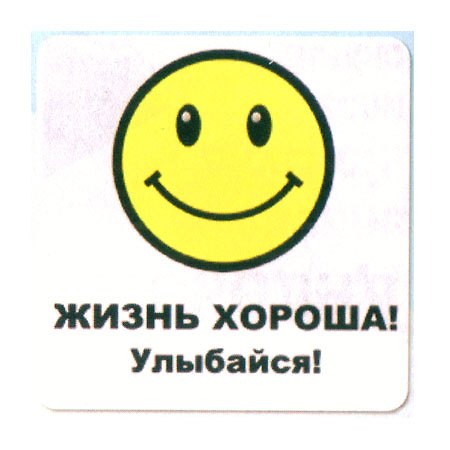 Сувенир МАГНИТИК Магнит 6,5*6,5см "Приколы": "Жизнь хороша..." 2361593 — 1