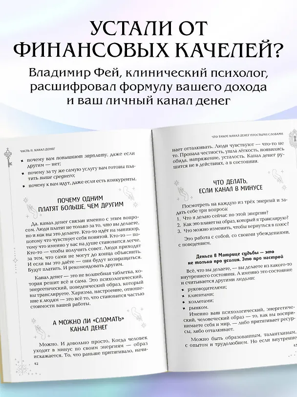 Книга Деньги и матрица судьбы. От предназначения до денежного изобилия (Владимир Фей) — 6