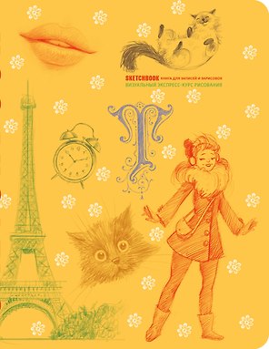 «SketchBook: Визуальный экспресс-курс по рисованию», жёлтый