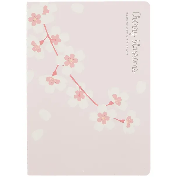 Тетрадь в линейку Languo, Cherry blossoms, B5, 48 листов, в ассортименте 252000 — 1