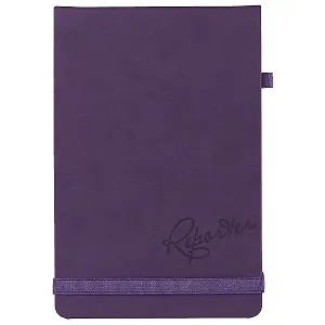 Репортёрская записная книжка Escalada Reporter, 90 листов, фиолетовая, А5