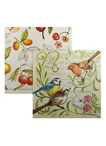 Набор для творчества, Набор салфеток для декупажа, Птицы /Фрукты (0385 И/0023 Ф) (6/900002505848)