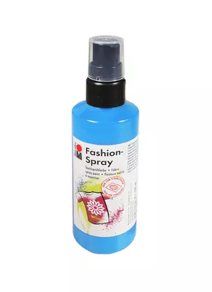 Краска-спрей по ткани Marabu-Fashion Spray цв. 091 Кариб голубой (171950091) (100мл) — 2418742 — 1