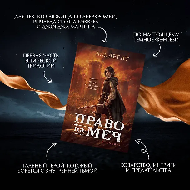 Книга Право на меч (А.Л. Легат) — 7