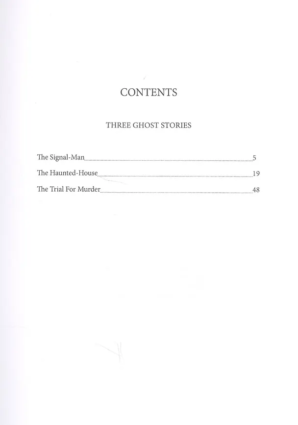 Книга Three Ghost Stories = Три Истории О Привидениях: на англ.яз (Чарльз Диккенс) — 2