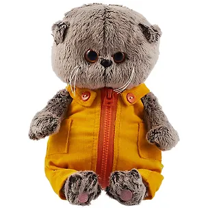 Мягкая игрушка Басик BABY в вельветовом комбинезоне (20 см) (BB-080) 2854985