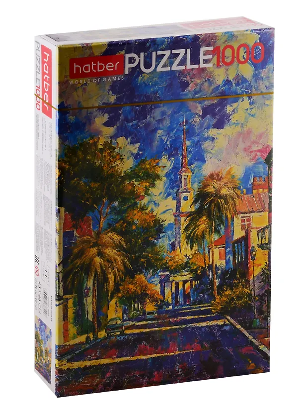 Пазл HATBER 1000 эл. 450х680мм.Южный пейзаж 2793282 — 1