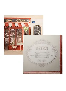 Набор для творчества Салфетки для декупажа Кафе Бистро - 2 шт.