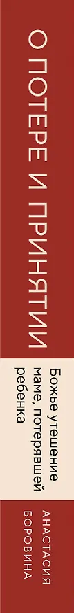 Книга О потере и принятии. Божье утешение маме, потерявшей ребенка (Анастасия Боровина) — 3