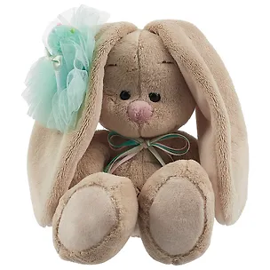 Мягкая игрушка Зайка Ми с изумрудным мороженым (15 см) (SidX-227) 2648446