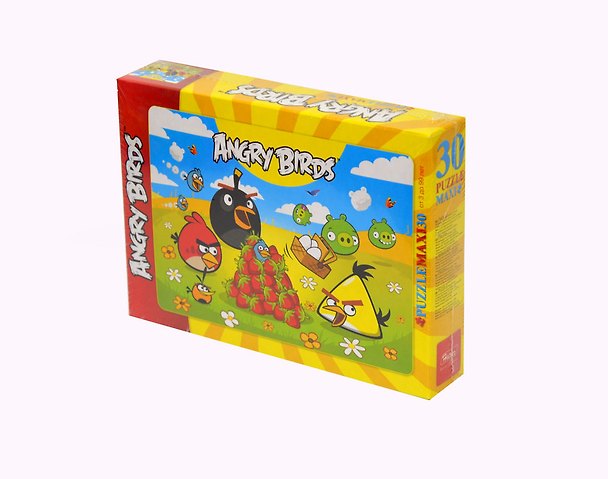 Пазлы maxi 30 элементов А4 Angry Birds (30П34_10391) (210х290мм) (коробка) 2376970 — 1
