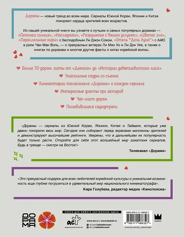 Книга Лучшие дорамы: твой гид по корейским сериалам (Анна Маслова, Александра Волкова) — 2