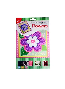 Набор д/аппликации  Greenwich Line "Фиалка" с пайетками, стразами AP00270