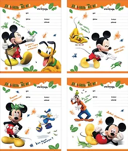 Тетрадь 18л лин. "Mickey. День больших игр", Disney