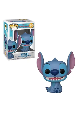 Фигурка Funko POP! Disney Lilo & Stitch Smiling Seated Stitch (1045) 55617 (Fun25491123) 3109290