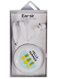 Наушники с боксом Ананасы (E25)